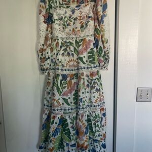 Floral Bohemian Maxi Dress